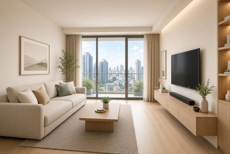 Spanish Village, 64 Farrer Road, Tanglin / Holland / Bukit Timah, 3 Bedrooms, 2,045 sqft, Condominium For Sale, by Mandy Ei ( 梁文欣 ), 500189344 - Living Room - PropertyGuru.com.sg