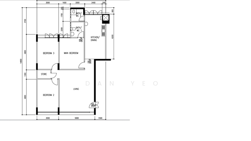 718 Bedok Reservoir Road, 718 Bedok Reservoir Road, 3 Bedrooms, 1,119 sqft, HDB Flat For Sale, by Dan Yeo, 500189376 - PropertyGuru.com.sg