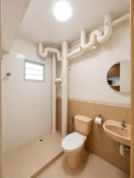 126C Edgedale Plains, 126C Edgedale Plains, 3 Bedrooms, 1,184 sqft, HDB Flat For Sale, by Dennis Lim, 500189385 - Bathroom - PropertyGuru.com.sg