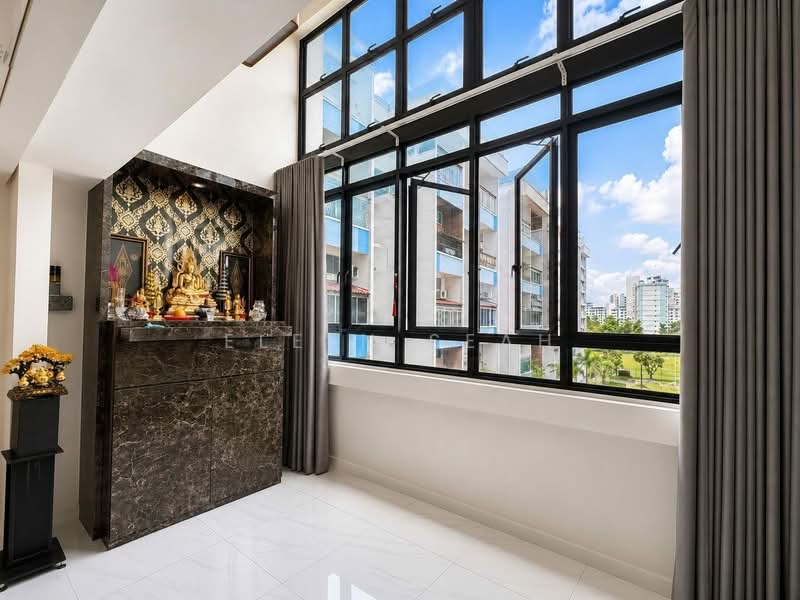 717 Bedok Reservoir Road, 717 Bedok Reservoir Road, 4 Bedrooms, 1,507 sqft, HDB Flat For Sale, by Eleen Seah, 500189389 - Super high-ceiling Balcony - PropertyGuru.com.sg