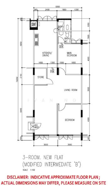 218 Ang Mo Kio Avenue 1, 218 Ang Mo Kio Avenue 1, 2 Bedrooms, 883 sqft, HDB Flat For Sale, by Ivan Ng, 500189435 - PropertyGuru.com.sg