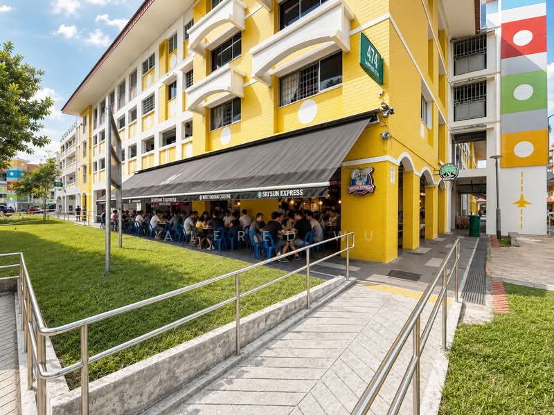 🌟🌟 Rare F&B HDB Shophouse at Tampines with approved ORA 🌟🌟, Tampines Street 43, 1,905 sqft, Food & Beverage For Sale, by Alfred Wu, 500189436 - Exterior - CommercialGuru.com.sg