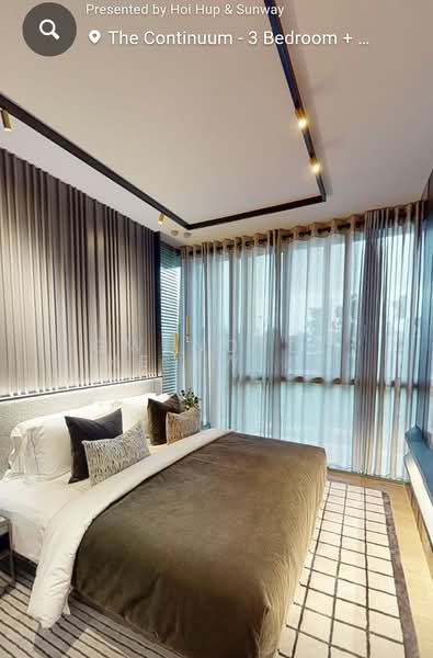 The Continuum, 1-8 Thiam Siew Avenue, 3 Bedrooms, 947 sqft, Condominium For Sale, by Gwendelene (Wendy) Chew, 500189451 - Bedroom - PropertyGuru.com.sg