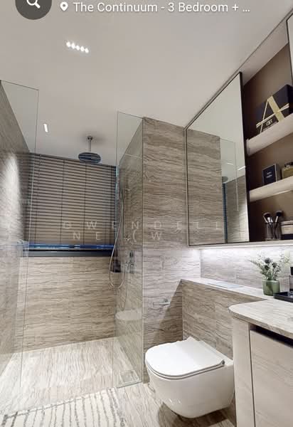 The Continuum, 1-8 Thiam Siew Avenue, 3 Bedrooms, 947 sqft, Condominium For Sale, by Gwendelene (Wendy) Chew, 500189451 - Bathroom - PropertyGuru.com.sg