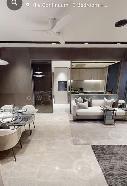 The Continuum, 1-8 Thiam Siew Avenue, 3 Bedrooms, 947 sqft, Condominium For Sale, by Gwendelene (Wendy) Chew, 500189451 - Living Room - PropertyGuru.com.sg
