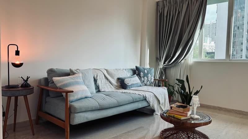 The Princeton, 2 Ewe Boon Road, 2 Bedrooms, 861 sqft, Apartment For Sale, by Kyle Ng, 500189461 - Living Room - PropertyGuru.com.sg