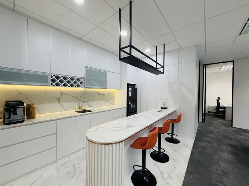 Asia Square Tower 1, 8 Marina View, 2,133 sqft, Office For Rent, by Preston Tan, 500189469 - Kitchen - CommercialGuru.com.sg