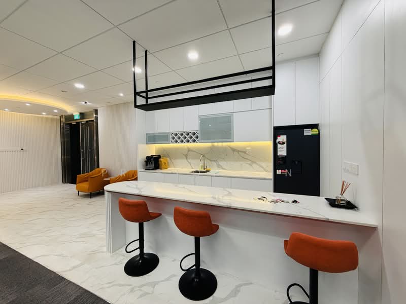 Asia Square Tower 1, 8 Marina View, 2,133 sqft, Office For Rent, by Preston Tan, 500189469 - Kitchen - CommercialGuru.com.sg