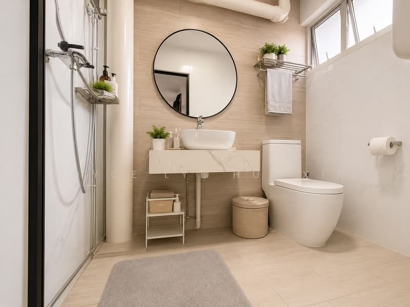 255 Bishan Street 22, 255 Bishan Street 22, 3 Bedrooms, 1,205 sqft, HDB Flat For Sale, by Joyce Lye Hui Xin, 500189473 - Bathroom - PropertyGuru.com.sg