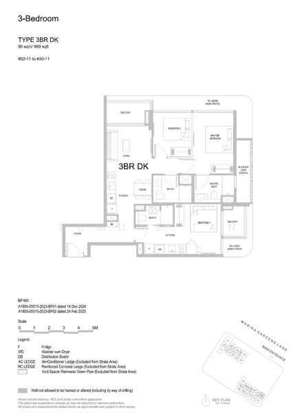 One Marina Gardens, 3 Marina Gardens Lane, 3 Bedrooms, 969 sqft, Apartment For Sale, by Edmund Tan, 500189502 - PropertyGuru.com.sg