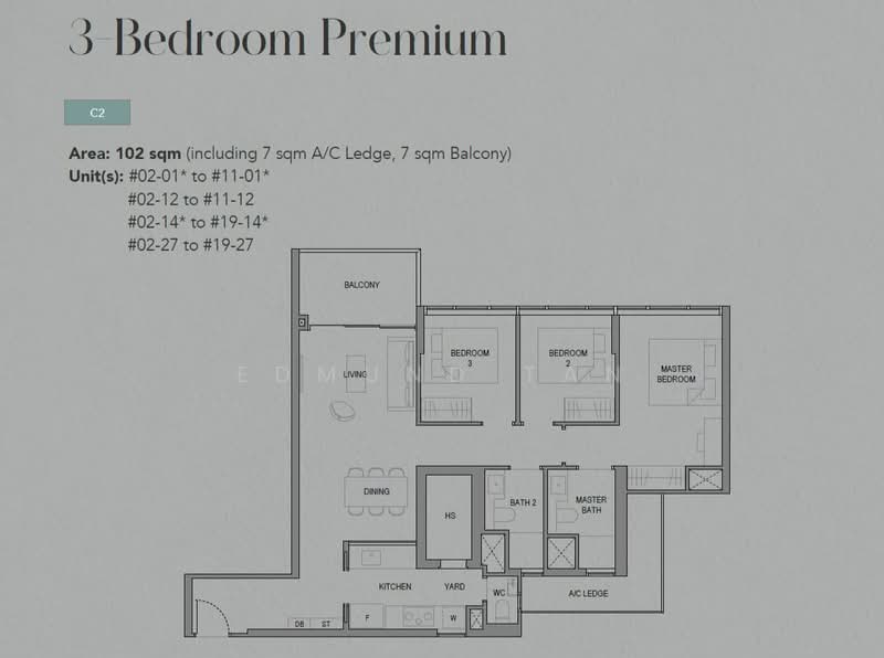 Sora, 73/74/76/78 Yuan Ching Road, 3 Bedrooms, 1,098 sqft, Condominium For Sale, by Edmund Tan, 500189566 - PropertyGuru.com.sg