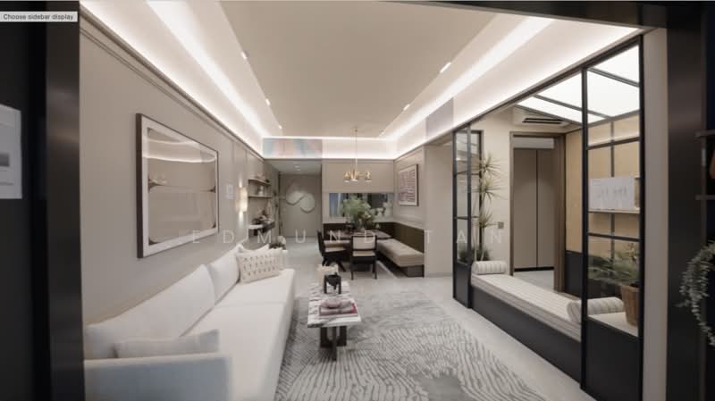 Sora, 73/74/76/78 Yuan Ching Road, 3 Bedrooms, 1,098 sqft, Condominium For Sale, by Edmund Tan, 500189566 - Living Room - PropertyGuru.com.sg