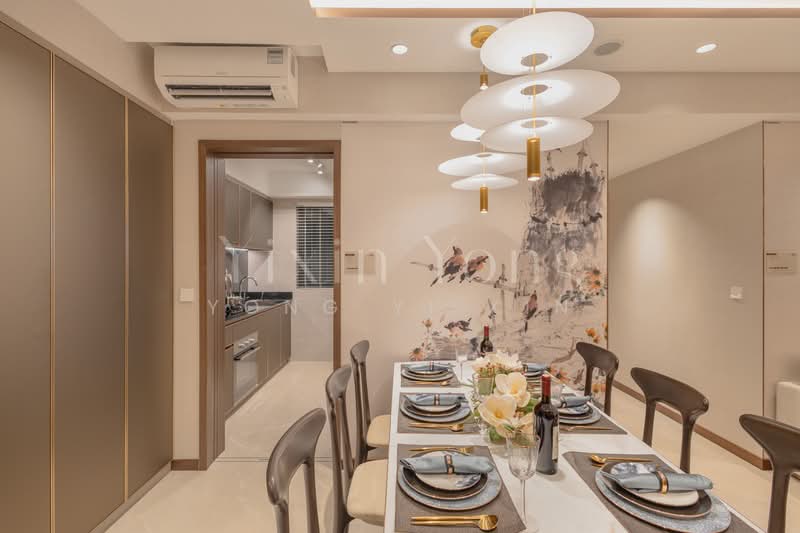 Hudson Place Residences, Buona Vista / West Coast / Clementi New Town, 4 Bedrooms, 1,055 sqft, Condominium For Sale, by Yong Yi Xin, 500189583 - Dining Room - PropertyGuru.com.sg