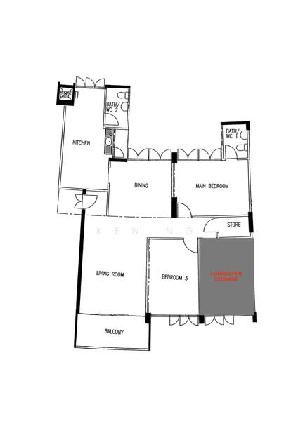 602 Bedok Reservoir Road, 602 Bedok Reservoir Road, 2 Bedrooms, 1,356 sqft, HDB Flat For Rent, by Ken Ng, 500189584 - PropertyGuru.com.sg