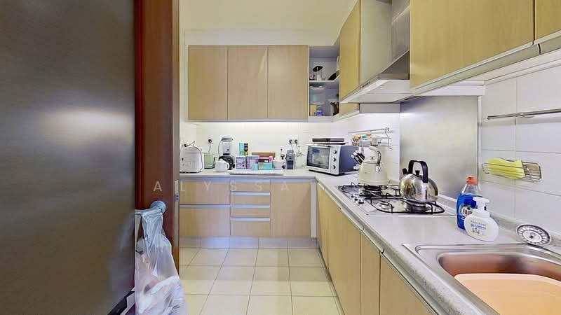 Edelweiss Park Condo, 90 Flora Road, 1 Bedroom, 710 sqft, Condominium For Rent, by Alyssa Poh, 500189603 - Kitchen - PropertyGuru.com.sg