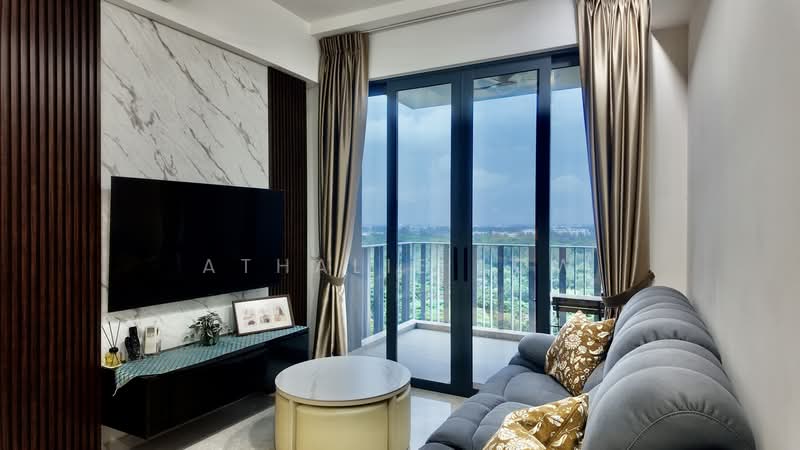 Parc Botannia, 10 Fernvale Street, 3 Bedrooms, 872 sqft, Condominium For Rent, by Athalie Low, 500189614 - Living Room - PropertyGuru.com.sg