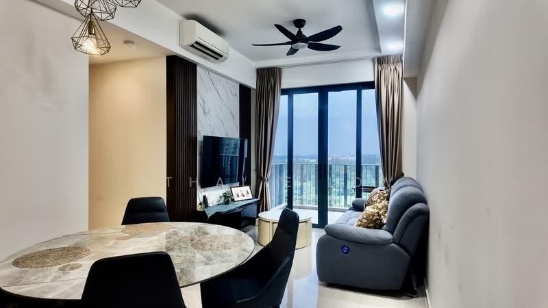 Parc Botannia, 10 Fernvale Street, 3 Bedrooms, 872 sqft, Condominium For Rent, by Athalie Low, 500189614 - Living Room - PropertyGuru.com.sg