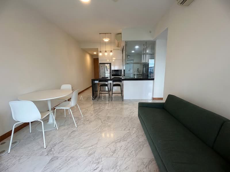 Waterfront Isle, 736 Bedok Reservoir Road, 2 Bedrooms, 904 sqft, Condominium For Rent, by Janet Lim, 500189622 - Living Room - PropertyGuru.com.sg