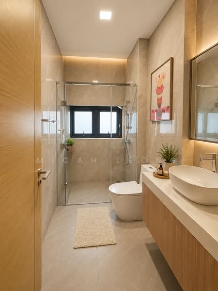 Serangoon Gardens Semi-D | Completed 2025 | Private Lift | 7BR (All Ensuite) | 9,500 sqft, , 7 Bedrooms, 9,500 sqft, Semi-Detached House For Sale, by Micah Leong, 500189626 - Bathroom - PropertyGuru.com.sg