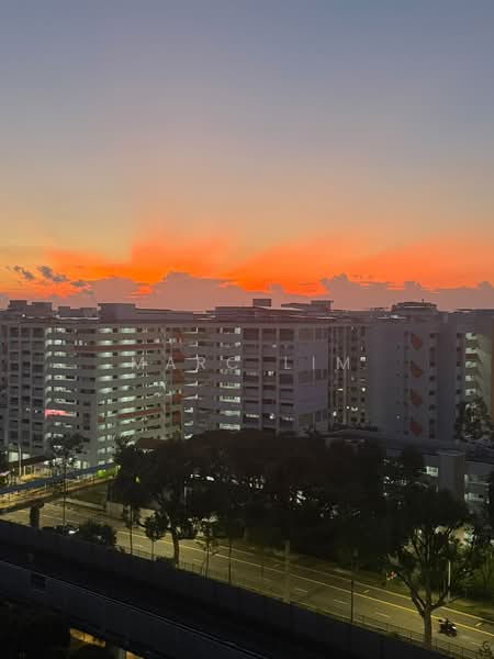 796 Yishun Ring Road, 796 Yishun Ring Road, 3 Bedrooms, 1,302 sqft, HDB Flat For Sale, by Marc Lim, 500189659 - Sunset Unblocked Views - Golden Hour - PropertyGuru.com.sg