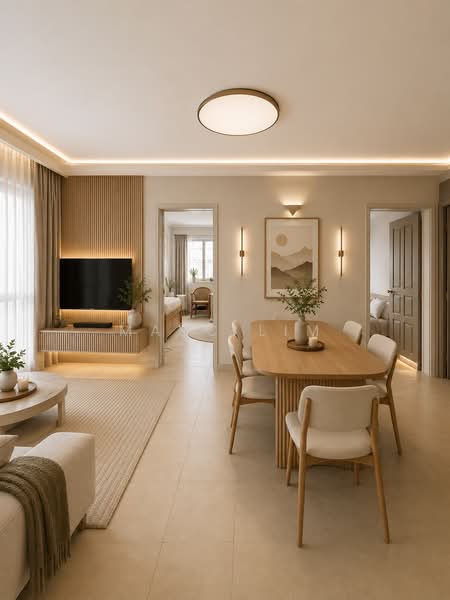 796 Yishun Ring Road, 796 Yishun Ring Road, 3 Bedrooms, 1,302 sqft, HDB Flat For Sale, by Marc Lim, 500189659 - Living Room - PropertyGuru.com.sg