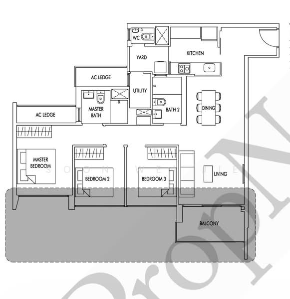 Sol Acres, 8 Choa Chu Kang Grove, 3 Bedrooms, 1,066 sqft, Executive Condominium For Sale, by Soon Wei Jie, 500189670 - PropertyGuru.com.sg