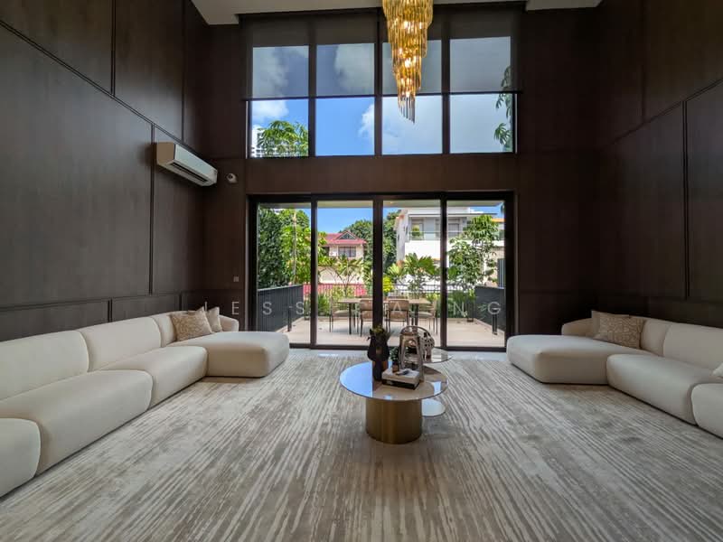 Moulmein, Novena, Bukit Timah, , 6 Bedrooms, 6,900 sqft, Corner Terrace For Sale, by Jessica Ng, 500189682 - Living Room - PropertyGuru.com.sg