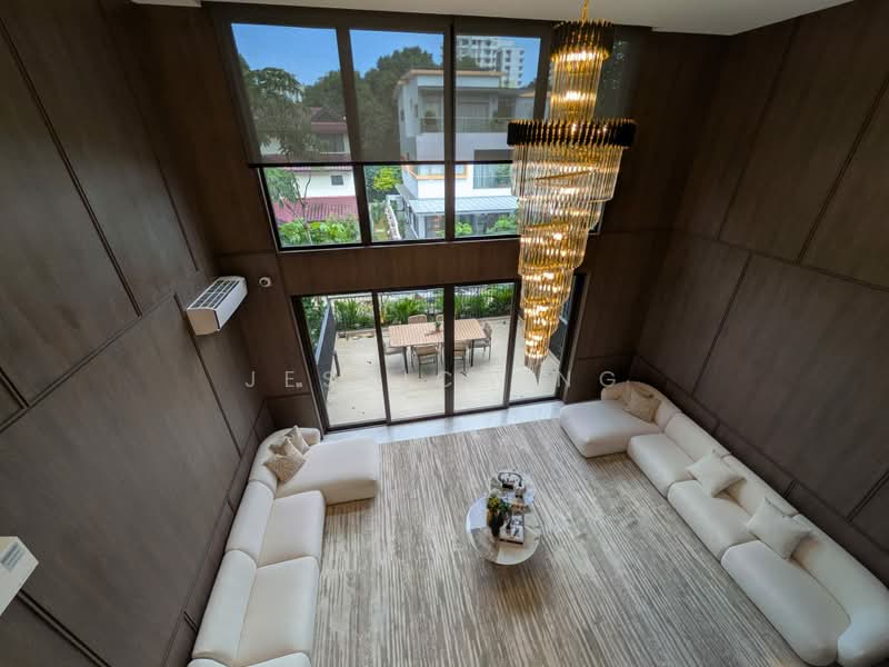 Moulmein, Novena, Bukit Timah, , 6 Bedrooms, 6,900 sqft, Corner Terrace For Sale, by Jessica Ng, 500189682 - Living Room - PropertyGuru.com.sg