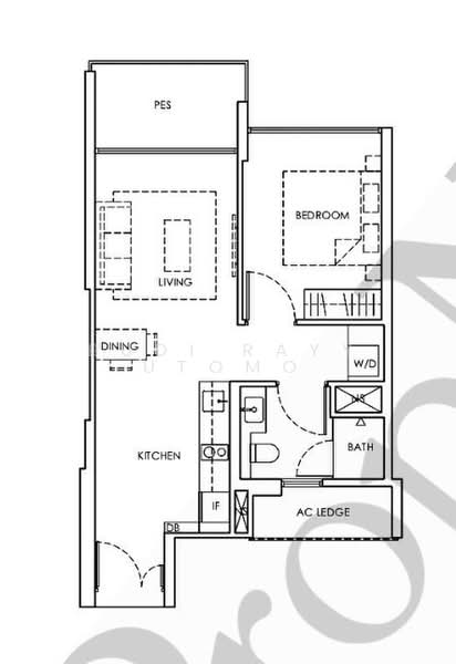 Peak Residence, 333 Thomson Road, 1 Bedroom, 560 sqft, Condominium For Sale, by Budi Rayy Utomo, 500189731 - PropertyGuru.com.sg