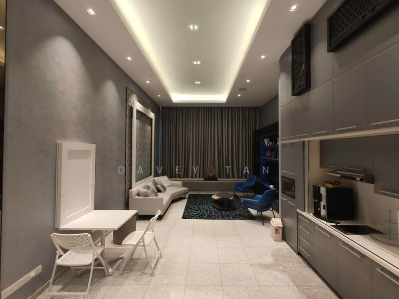 The Central, 6 Eu Tong Sen Street, 1 Bedroom, 624 sqft, Apartment For Rent, by Davey Tan, 500189833 - Living Room - PropertyGuru.com.sg