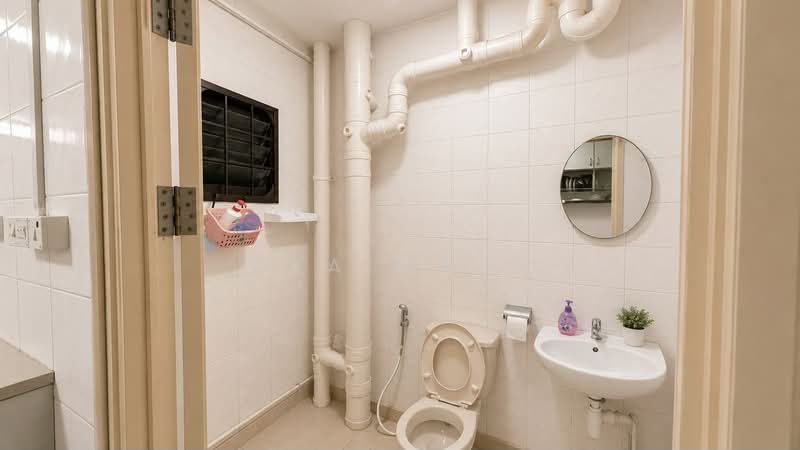 101 Rivervale Walk, 101 Rivervale Walk, Room Rental, 30 sqft, HDB Flat For Rent, by Ka Wai, 500189852 - Bathroom - PropertyGuru.com.sg