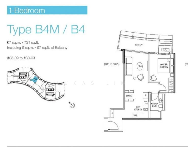 DUO Residences, 1 Fraser Street, 1 Bedroom, 721 sqft, Apartment For Sale, by Lukas Lim, 500189858 - PropertyGuru.com.sg