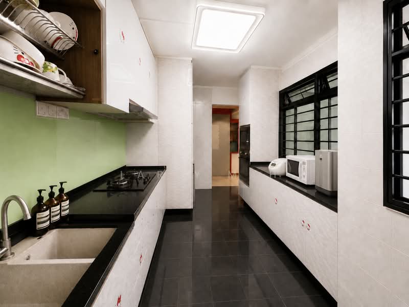 576 Woodlands Glen, Woodlands Drive 16, 3 Bedrooms, 1,184 sqft, HDB Flat For Sale, by Larry Mah, 500189863 - Kitchen - PropertyGuru.com.sg