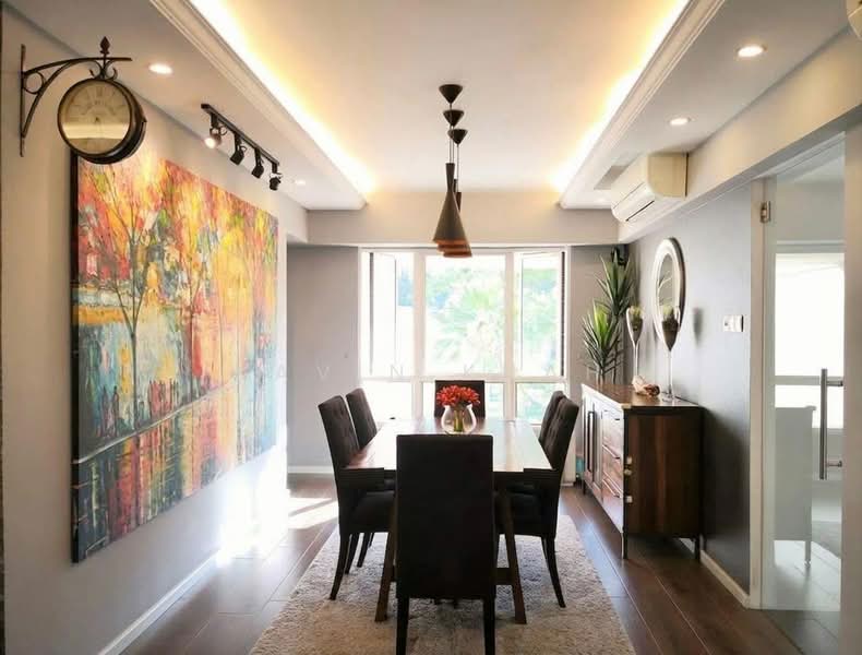 Aquarius By The Park, 1 Bedok Reservoir View, 3 Bedrooms, 1,206 sqft, Condominium For Sale, by Kavin Kuah, 500189910 - Dining Room - PropertyGuru.com.sg