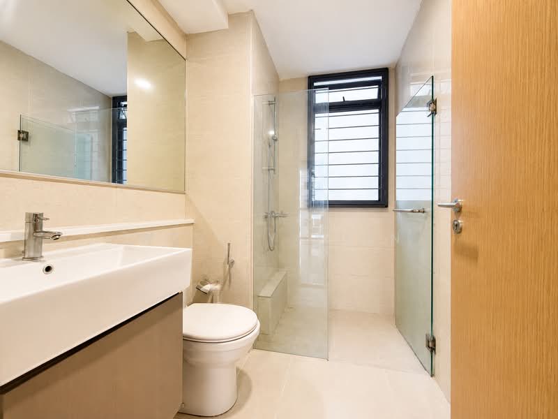 Twin Waterfalls, 104 Punggol Walk, 3 Bedrooms, 915 sqft, Executive Condominium For Sale, by Wesley Yuen, 500189912 - Master Bathroom - PropertyGuru.com.sg