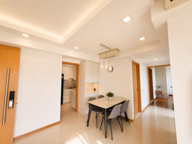 The Tampines Trilliant, 13 Tampines Central 7, 3 Bedrooms, 872 sqft, Executive Condominium For Rent, by Lynn Chen, 500189915 - Dining Area - PropertyGuru.com.sg
