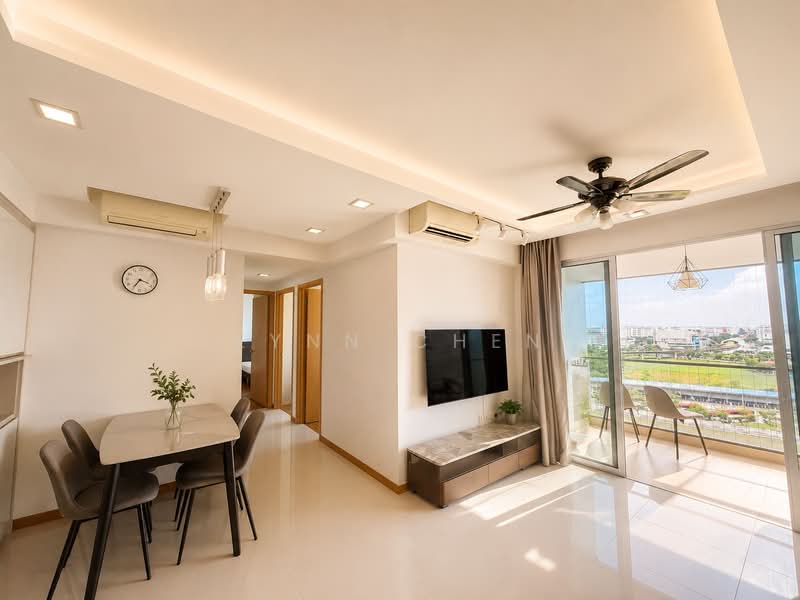 The Tampines Trilliant, 13 Tampines Central 7, 3 Bedrooms, 872 sqft, Executive Condominium For Rent, by Lynn Chen, 500189915 - Living Room - PropertyGuru.com.sg