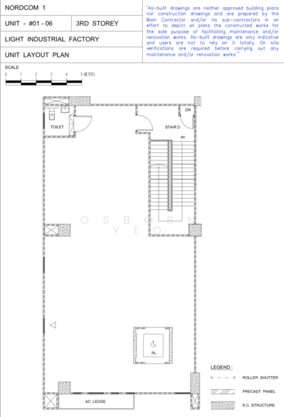 11,669sqft Terrace Factory w Private Lift | NO Takeover Fee | Childcare Ready, Open to Other Use, , 11,669 sqft, Light Industrial (B1) For Rent, by Osborn Yeo, 500189953 - CommercialGuru.com.sg