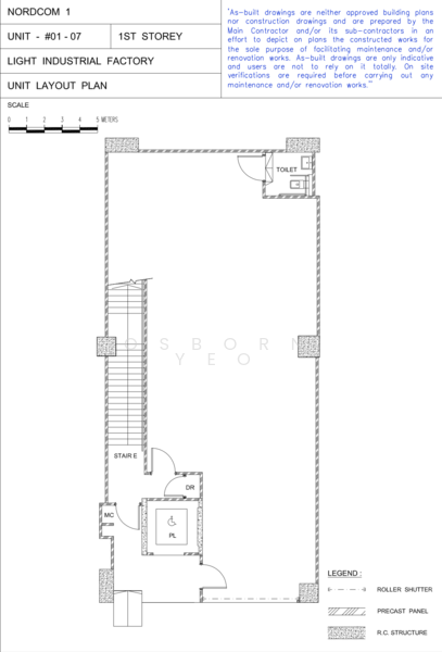 11,669sqft Terrace Factory w Private Lift | NO Takeover Fee | Childcare Ready, Open to Other Use, , 11,669 sqft, Light Industrial (B1) For Rent, by Osborn Yeo, 500189953 - CommercialGuru.com.sg
