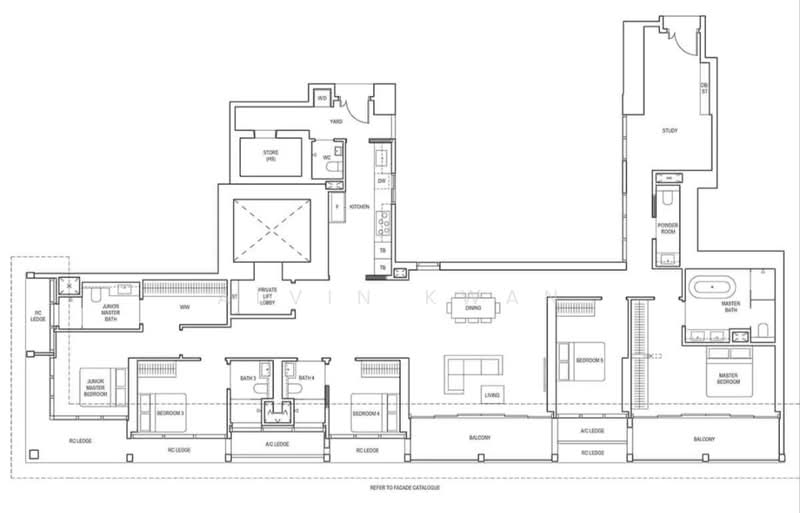 CanningHill Piers, 177 River Valley Road, 5 Bedrooms, 2,788 sqft, Condominium For Sale, by Alvin Kwan, 500189973 - PropertyGuru.com.sg