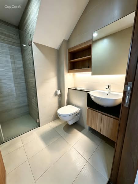 Ness, 38 Lorong 32 Geylang, 2 Bedrooms, 926 sqft, Condominium For Rent, by Jenn Denz Law, 500189977 - Bathroom - PropertyGuru.com.sg
