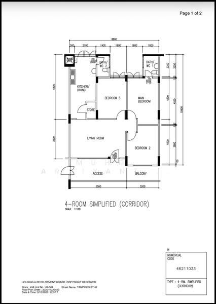 458 Tampines Street 42, 458 Tampines Street 42, 3 Bedrooms, 904 sqft, HDB Flat For Sale, by Muhd. Ardiyanto Rohman, 500190001 - PropertyGuru.com.sg