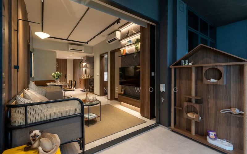 Lentor Mansion, 52 Lentor Gardens, 2 Bedrooms, 657 sqft, Condominium For Sale, by Elaine Wong, 500190002 - Living Room - PropertyGuru.com.sg