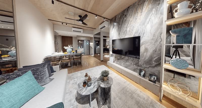 Lentor Mansion, 52 Lentor Gardens, 2 Bedrooms, 657 sqft, Condominium For Sale, by Elaine Wong, 500190002 - Living Room - PropertyGuru.com.sg