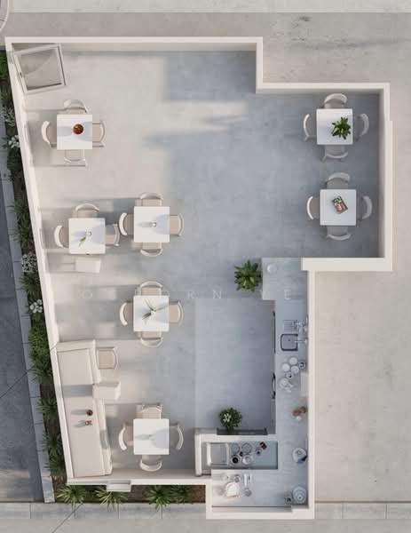☎️ FR $1.23M D20 Freehold Central Lvl Shops | Mins to MRT ⭐️ NO ABSD & SSD, FOREIGNERS WELCOME!, , 280 sqft, Food & Beverage For Sale, by Osborn Yeo, 500190023 - Interior (AI Generated) - CommercialGuru.com.sg