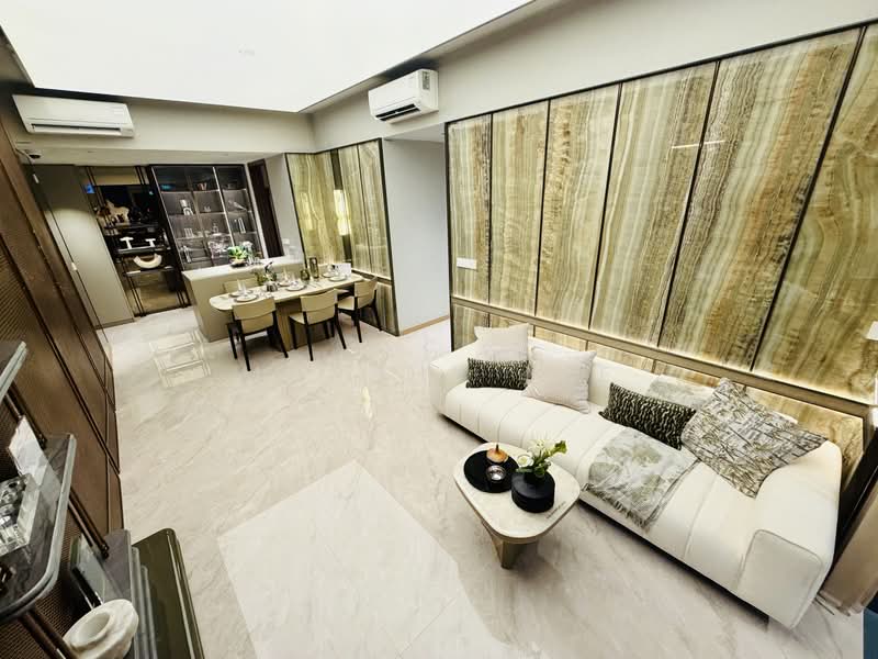 Lentor Gardens Residences, 68 Lentor Gardens, 3 Bedrooms, 1,001 sqft, Condominium For Sale, by Murphy Lee, 500190062 - Living Room - PropertyGuru.com.sg