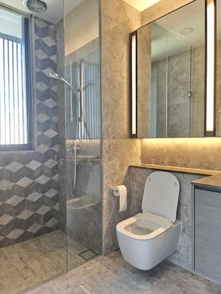 Leedon Green, 34 Leedon Heights, 2 Bedrooms, 700 sqft, Condominium For Rent, by Jensen Lee, 500190097 - Bathroom - PropertyGuru.com.sg