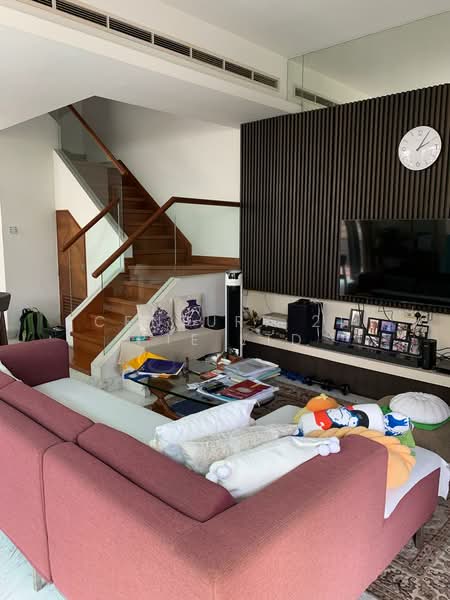 The Greenwood, 143 Greenwood Avenue, 5 Bedrooms, 3,800 sqft, Terraced House For Rent, by PATRICIA, 500190147 - Living Room - PropertyGuru.com.sg