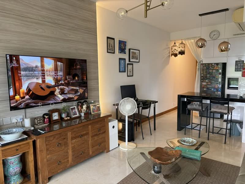 Waterfront Isle, 738 Bedok Reservoir Road, 2 Bedrooms, 904 sqft, Condominium For Sale, by Robert Chan C W, 500190191 - Living Room - PropertyGuru.com.sg
