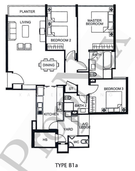 Varsity Park Condominium, 34 West Coast Road, 3 Bedrooms, 1,292 sqft, Condominium For Sale, by Xavier Chong, 500190201 - PropertyGuru.com.sg